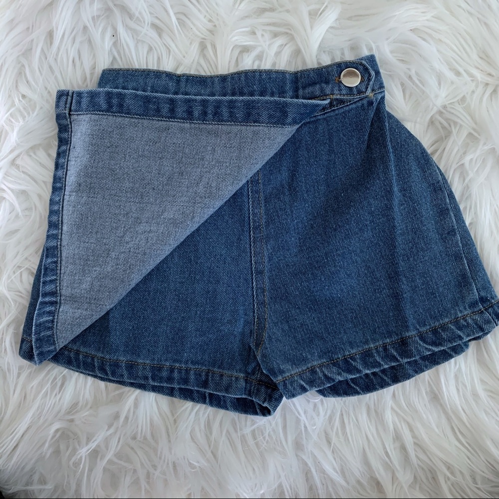 Denim skort - Picture 2 of 3